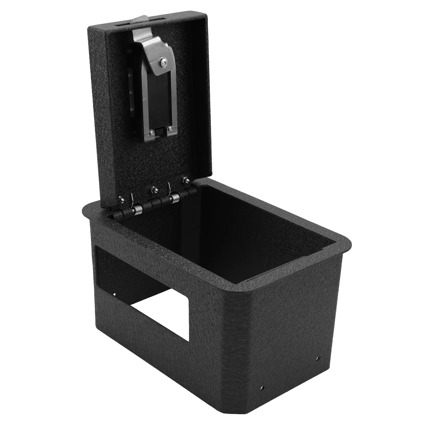 Console Safe Vault for 2025-2026 Infiniti QX80 (Fingerprint Lock with Key)
