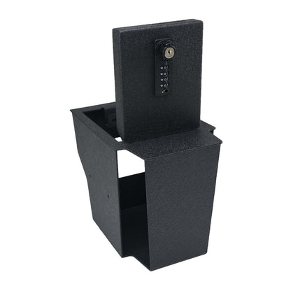 Console Safe Vault for 2019-2025 Chevrolet Blazer (4 Digit Combo Lock with Key)