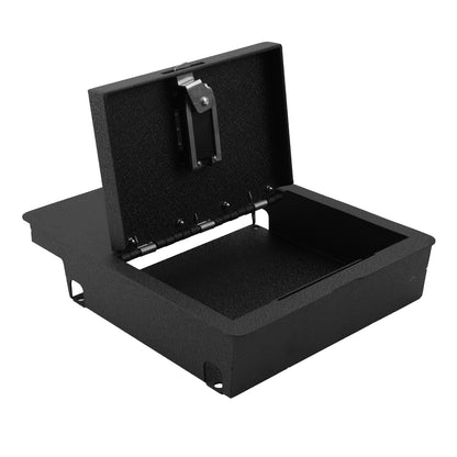Underseat Console Safe Vault for 2009-2018 Dodge Ram 1500 (Fingerprint Lock with Key)