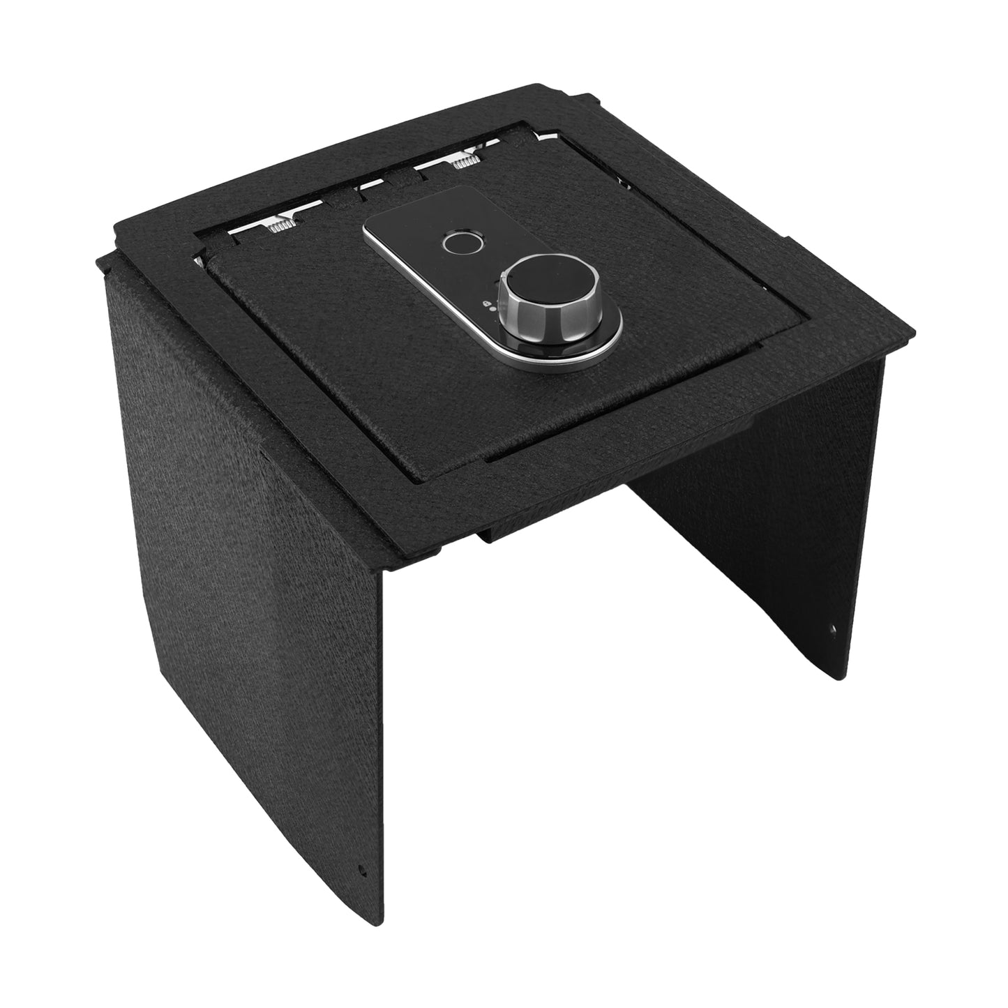 Console Safe Vault for 2025-2026 Ford Bronco (Fingerprint Lock with Key)