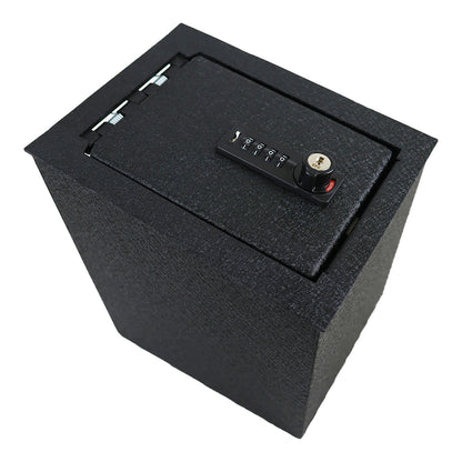 Console Safe Vault for 2022-2024 Hyundai Tucson Not Limted (4 Digit Combo Lock with Key)