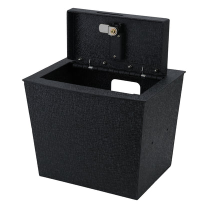 Rear Center Console Safe Vault for 2018-2024 Lincoln Navigator (4 Digit Combo Lock with Key)