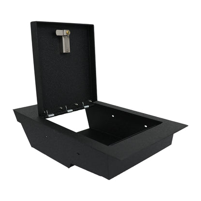 Underseat Console Safe Vault for 2015-2025 Ford F150 (4 Digit Combo Lock with Key)