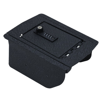 Console Safe Vault for 2011-2022 Jeep Grand Cherokee without CD (4 Digit Combo Lock with Key)