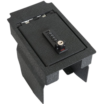 Console Safe Vault for 2015-2019 Lincoln MKC (4 Digit Combo Lock with Key)