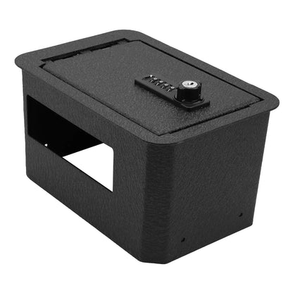 Console Safe Vault for 2025-2026 Infiniti QX80 (4 Digit Combo Lock with Key)