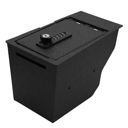 Console Safe Vault for 2020-2026 Cadillac XT5/XT6 (4 Digit Combo Lock with Key)
