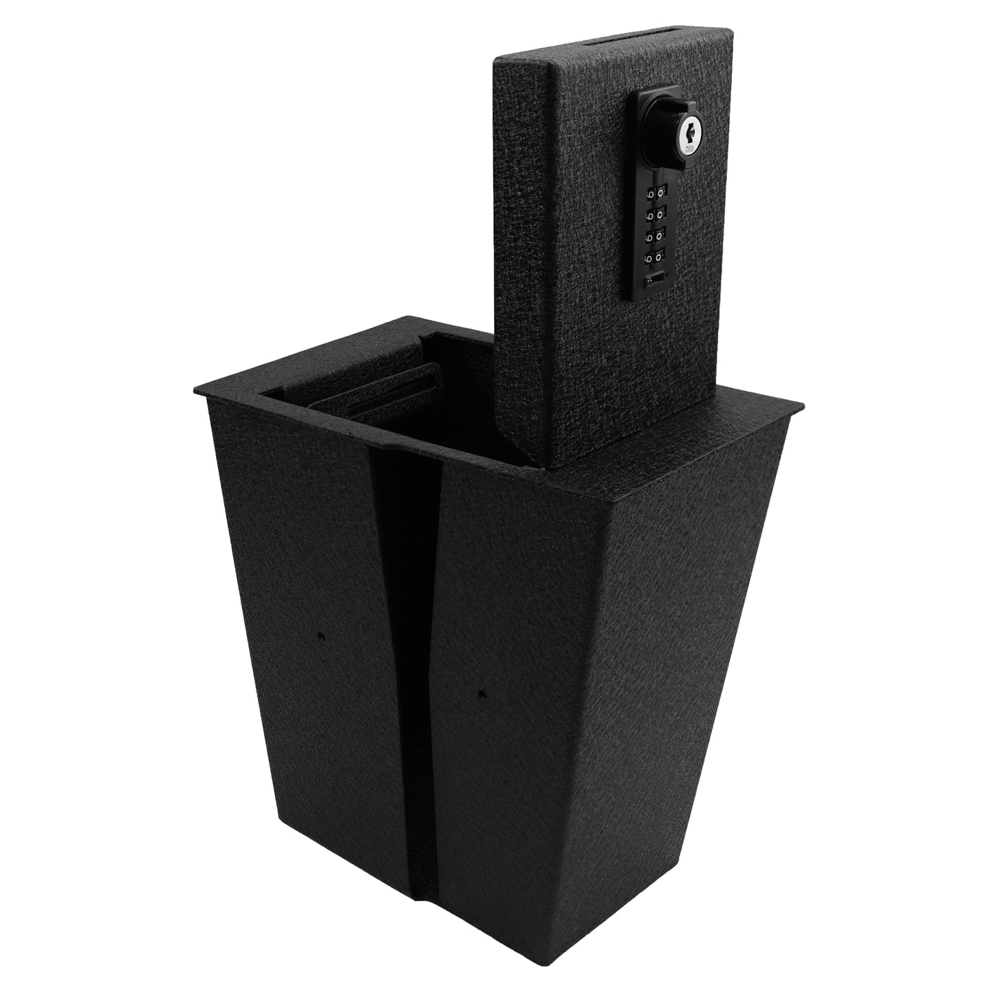 Console Safe Vault for 2025 Chevrolet Equinox (4 Digit Combo Lock with Key)