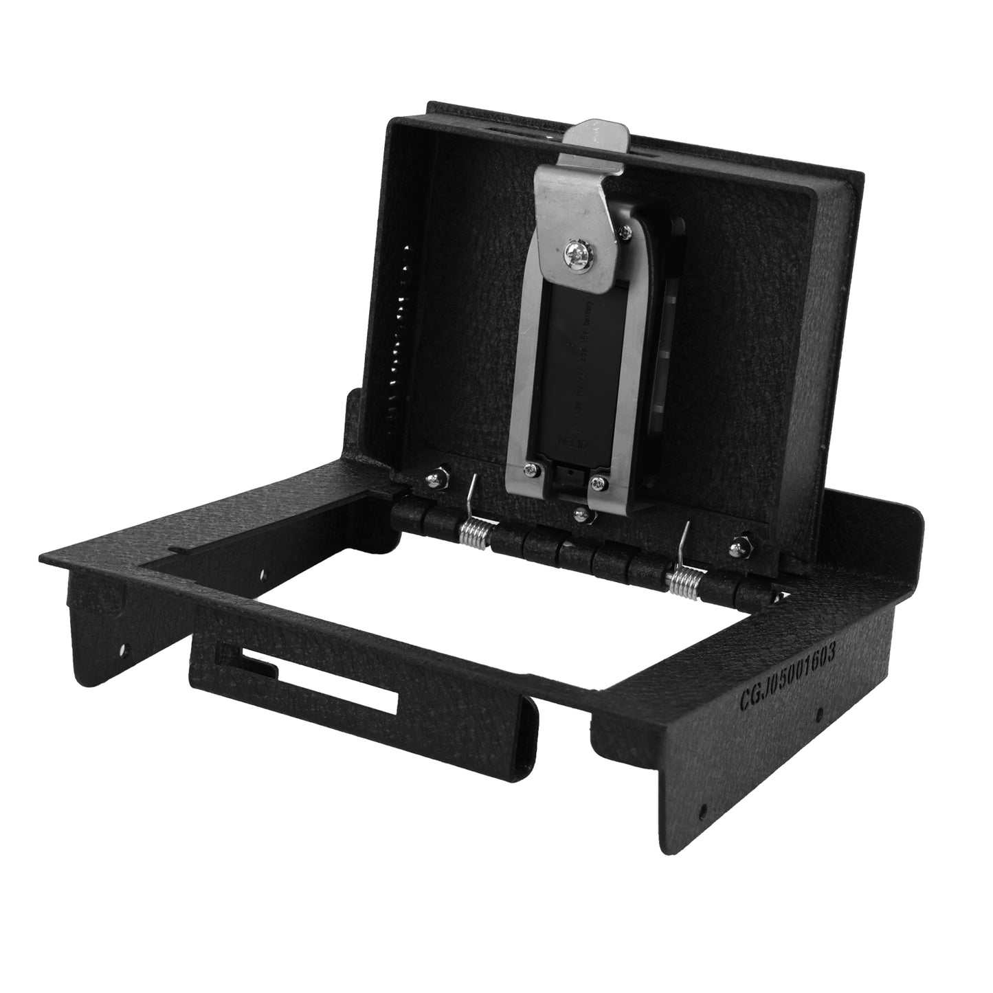 Console Safe Vault for 2025-2026 Tesla Model Y Juniper (Fingerprint Lock with Key)