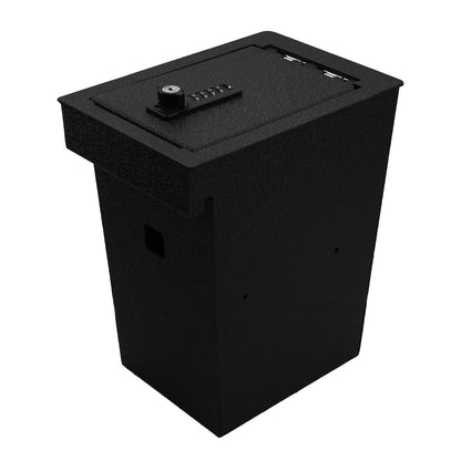 Console Safe Vault for 2017-2024 Nissan Murano (4 Digit Combo Lock with Key)