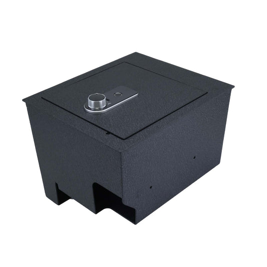 Pro Console Gun Safe Vault for 2016-2024 Nissan Titan (Fingerprint Lock with Key)