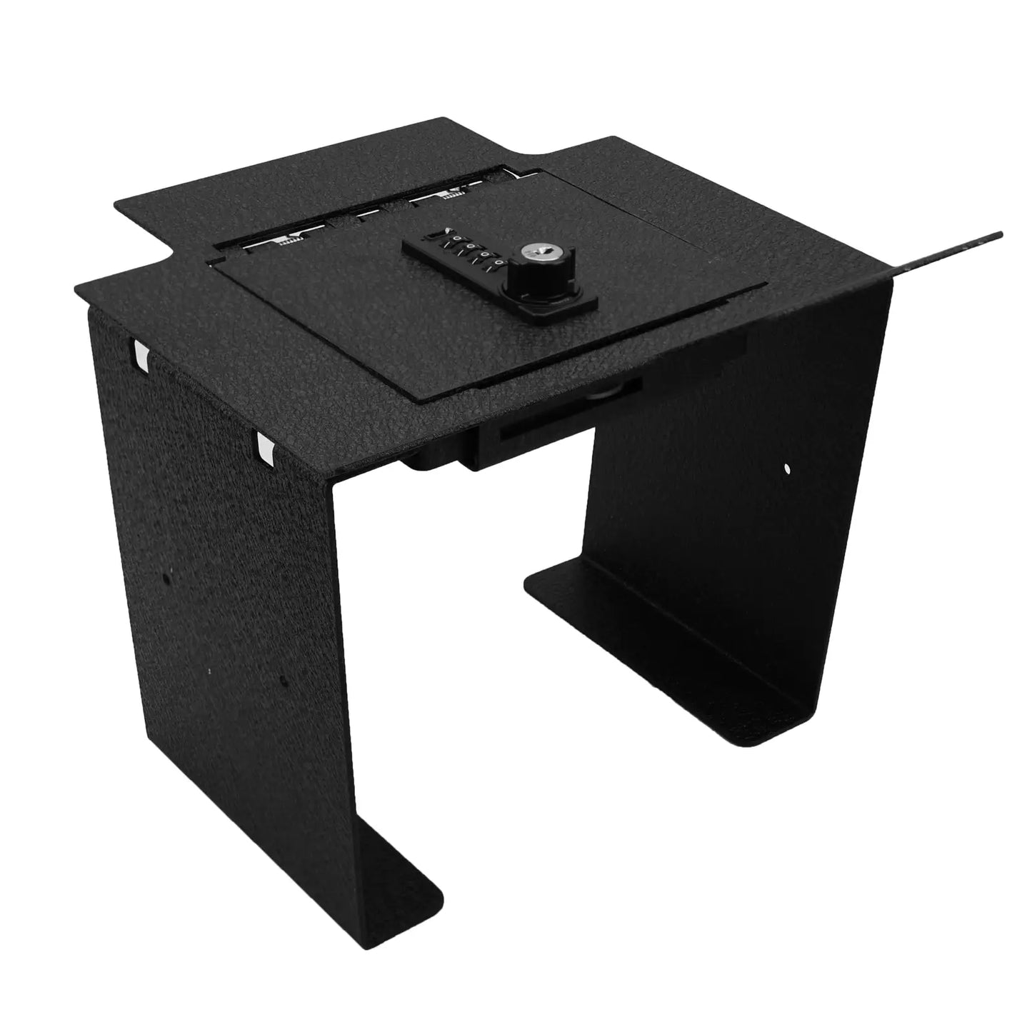 Console Safe Vault for 2025-2026 Lincoln Navigator (4 Digit Combo Lock with Key)