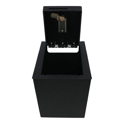 Console Safe Vault for 2022-2024 Hyundai Tucson Not Limted (4 Digit Combo Lock with Key)