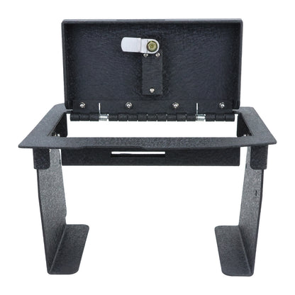 Console Safe Vault for 2013-2018 Dodge Ram 2500 with CD (4 Digit Combo Lock with Key)