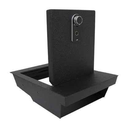 Underseat Console Safe Vault for 2015-2025 Ford F150 (Fingerprint Lock with Key)