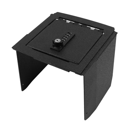 Console Safe Vault for 2025-2026 Ford Bronco (4 Digit Combo Lock with Key)