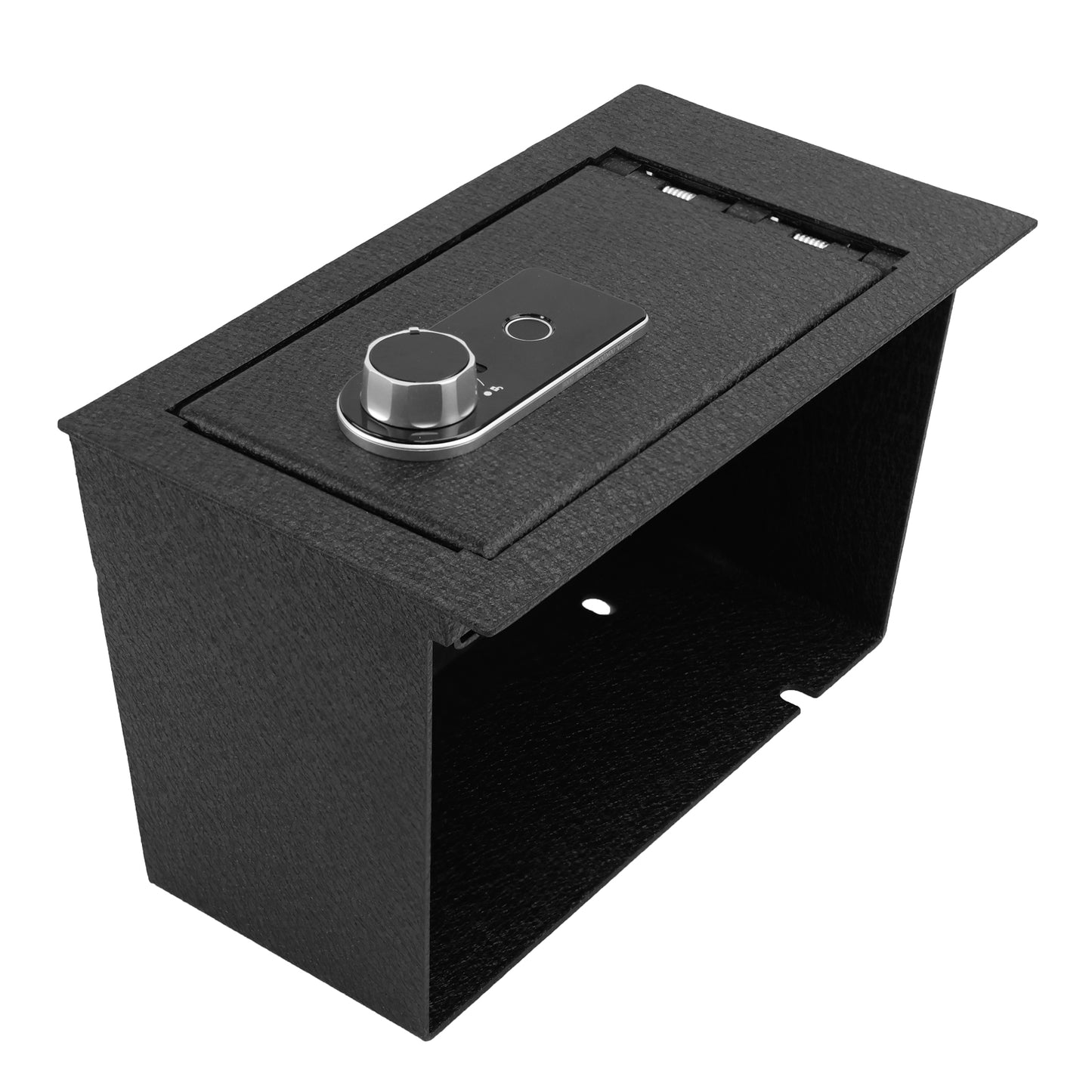 Console Safe Vault for 2021-2026 Lexus NX 250/350/350h/450h+ (Fingerprint Lock with Key)