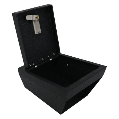 Console Safe Vault for 2021-2025 Tesla Model X (4 Digit Combo Lock with Key)