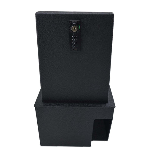 Console Gun Safe Vault for 2018–2023 Volkswagen Atlas (4 Digit Combo Lock with Key)
