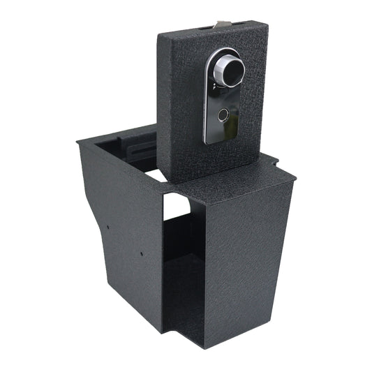Console Safe Vault for 2019-2025 Chevrolet Blazer (Fingerprint Lock with Key)