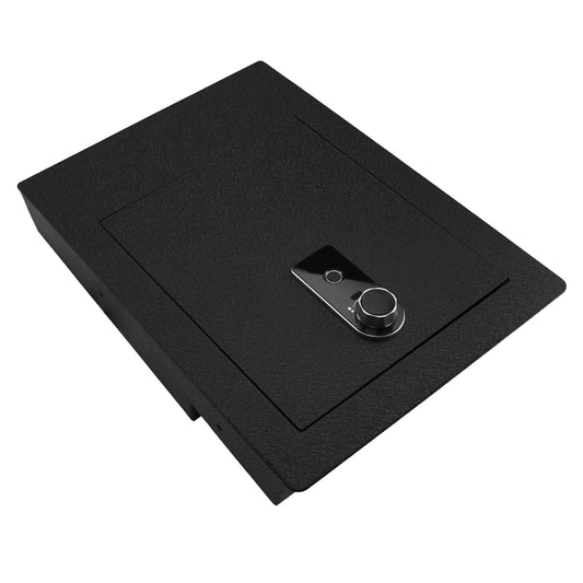 Pro Underseat Console Gun Safe Vault for 2015-2019 Chevrolet Suburban (Fingerprint Lock with Key)
