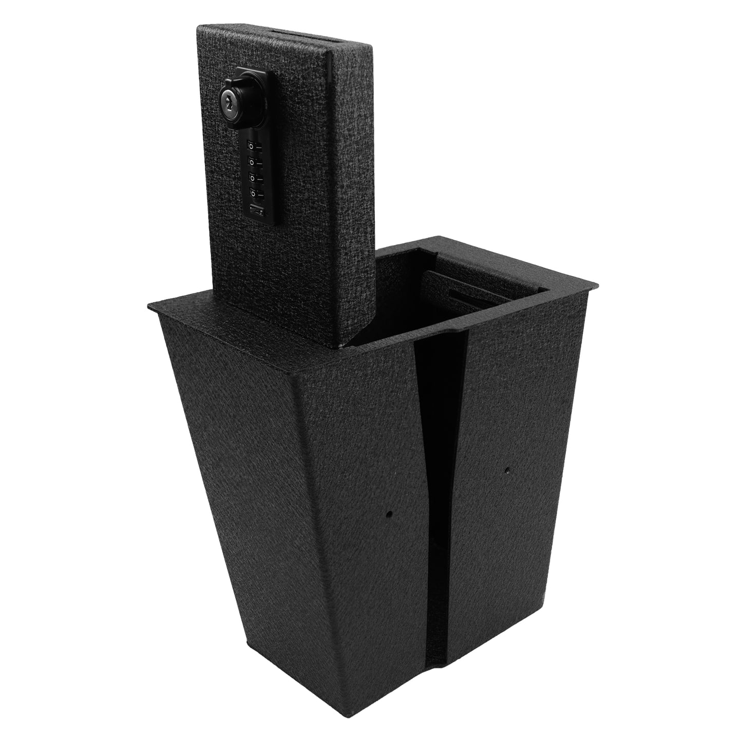 Console Safe Vault for 2025 Chevrolet Equinox (4 Digit Combo Lock with Key)
