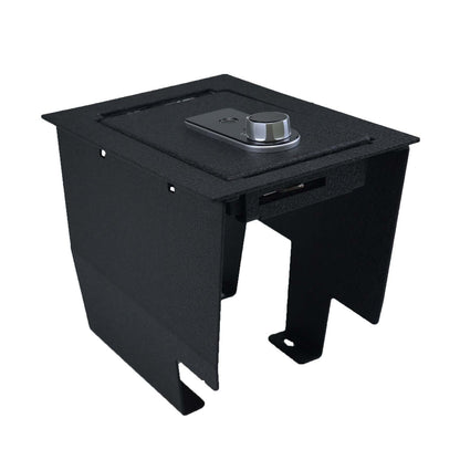 Console Safe Vault for 2015-2023 Dodge Charger and Chrysler 300 (Fingerprint Lock with Key)