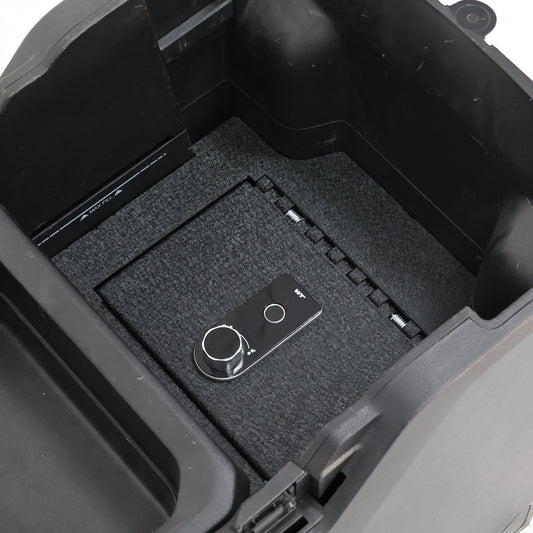 Console Safe Vault for 2019-2025 Dodge Ram 1500/2500/3500 Bighorn (Fingerprint Lock with Key)