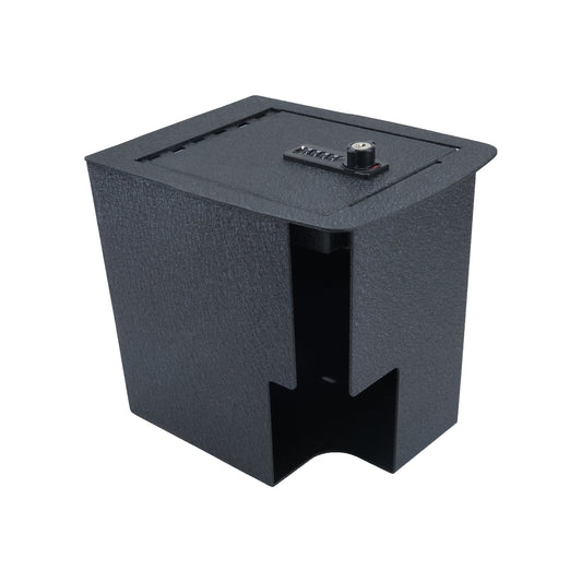 Console Safe Vault for 2019-2025 Kia Telluride with cigarette lighter (4 Digit Combo Lock with Key)