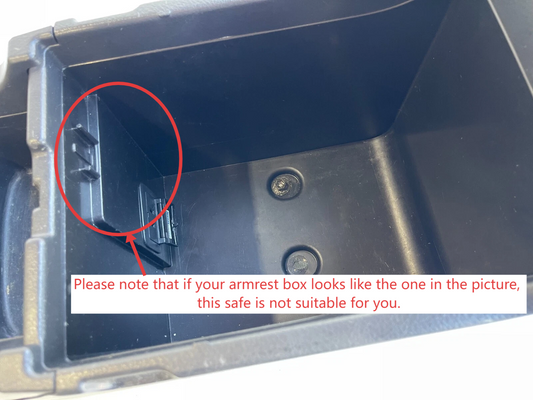 Pro Console Safe Vault for 2003-2009 Toyota 4Runner (Electronic Keypad Lock)